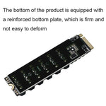 Placa de Expansão M2 M-EKY PCIE3.0 para SATA6G com 6 Portas Adaptador para Expansão de Disco Rígido, 6 Portas