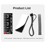 Extensor de Ventoinha PWM para Ventoinha CPU de Computador, PH35D