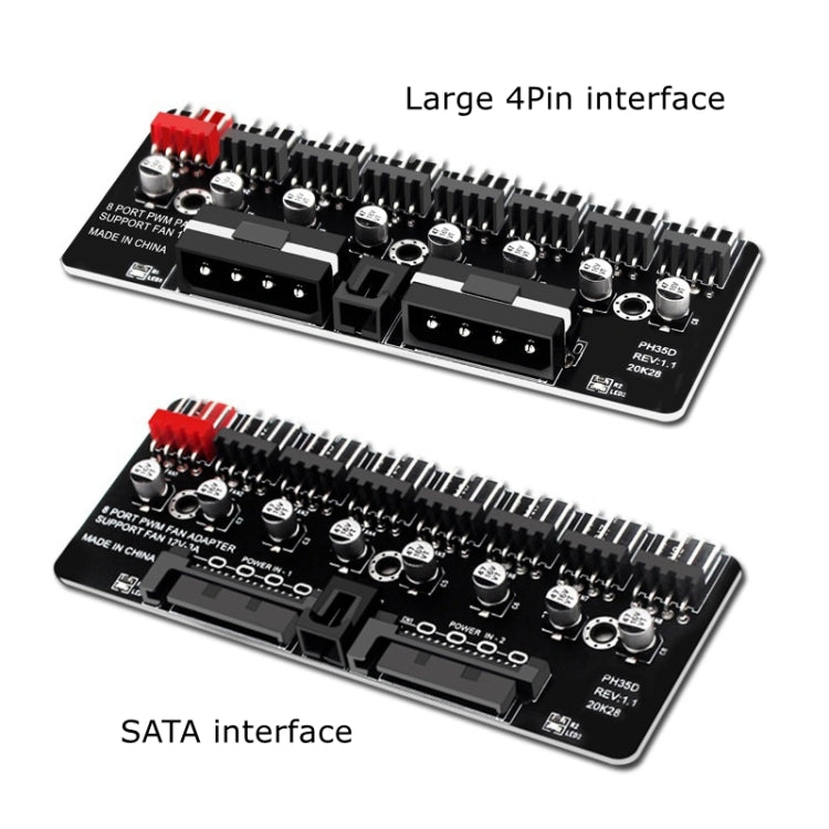 Extensor de Ventoinha PWM para Ventoinha CPU de Computador, PH35D
