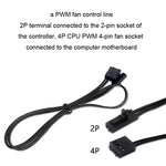 Extensor de Ventoinha PWM para Ventoinha CPU de Computador, PH35D