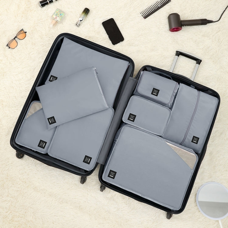 BUBM Conjunto de 8 Bolsas Multifuncionais para Organização de Roupa em Mala de Viagem