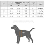 Conjunto de Peitoral + Corda de Tração para Animais de Estimação, Peitoral Respirável e Reflector para Cão e Gato, S, M, L, XL