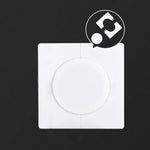 Tampa Decorativa Quadrada para Orifício de Ar Condicionado, Tampa para Orifício de Parede, Dividido 5cm Branco, Dividido 5cm Dourado, Dividido 5cm Prateado, 9cm Branco, 9cm Dourado, 9cm Prateado