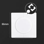Tampa Decorativa Quadrada para Orifício de Ar Condicionado, Tampa para Orifício de Parede, Dividido 5cm Branco, Dividido 5cm Dourado, Dividido 5cm Prateado, 9cm Branco, 9cm Dourado, 9cm Prateado