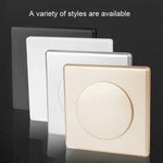 Tampa Decorativa Quadrada para Orifício de Ar Condicionado, Tampa para Orifício de Parede, Dividido 5cm Branco, Dividido 5cm Dourado, Dividido 5cm Prateado, 9cm Branco, 9cm Dourado, 9cm Prateado