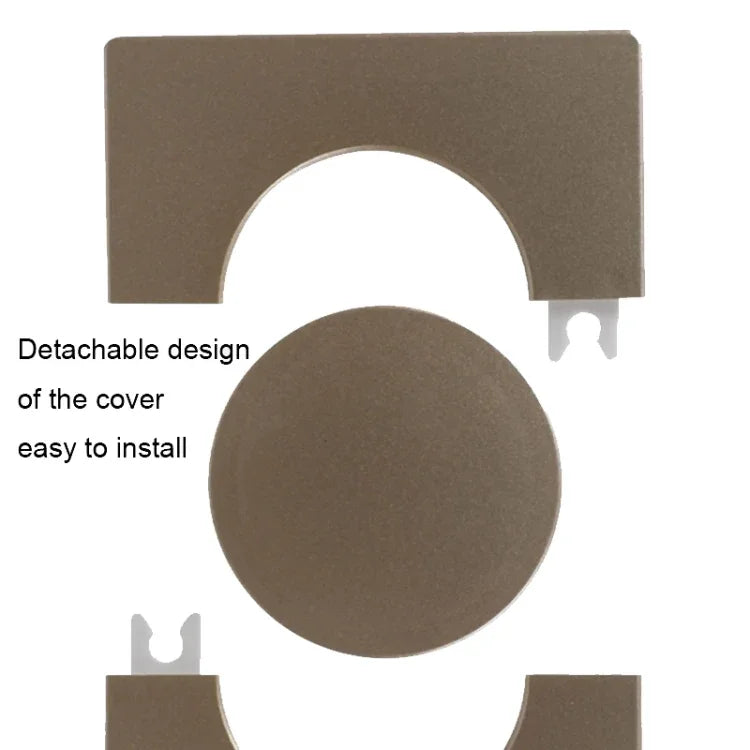 Tampa Decorativa Quadrada para Orifício de Ar Condicionado, Tampa para Orifício de Parede, Dividido 5cm Branco, Dividido 5cm Dourado, Dividido 5cm Prateado, 9cm Branco, 9cm Dourado, 9cm Prateado
