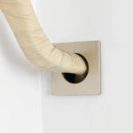 Tampa Decorativa Quadrada para Orifício de Ar Condicionado, Tampa para Orifício de Parede, Dividido 5cm Branco, Dividido 5cm Dourado, Dividido 5cm Prateado, 9cm Branco, 9cm Dourado, 9cm Prateado