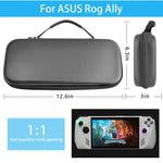 Bolsa Protetora de Couro EVA para Comando da Consola de Jogos ASUS ROG Ally, Bolsa (Preto), Bolsa (Branco)