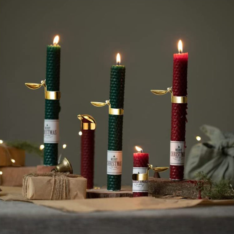 Extintor Automático de Velas em Metal, Pinça para Apagar Velas, Tampa Extintora, Extintor Automático Dourado, Extintor Automático Prateado