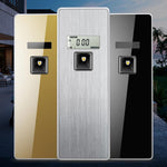 Pulverizador Inteligente Automático de Fragrância com Painel de Aço Inoxidável Anticorrosão e Ecrã Digital LCD, LCD (Escovado), LCD (Titânio Preto), LCD (Titânio Dourado)