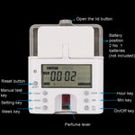 Pulverizador Inteligente Automático de Fragrância com Painel de Aço Inoxidável Anticorrosão e Ecrã Digital LCD, LCD (Escovado), LCD (Titânio Preto), LCD (Titânio Dourado)
