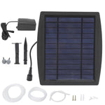 Plug-in Solar Aeration Pump Power Storage Aquarium Oxygen Pump, Solar Aeration Pump
