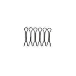 Acessórios para Cabelo Presilha Fixadora de Cabelo Faixa de Cabelo Pente Invisível para Penteado Redondo, A, B, C, D, E