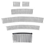 Acessórios para Cabelo Presilha Fixadora de Cabelo Faixa de Cabelo Pente Invisível para Penteado Redondo, A, B, C, D, E