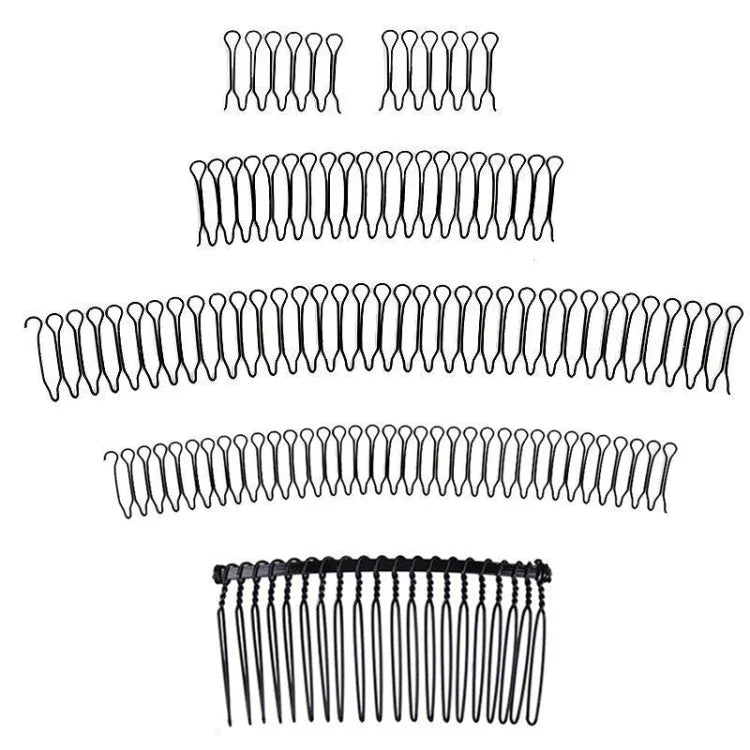 Acessórios para Cabelo Presilha Fixadora de Cabelo Faixa de Cabelo Pente Invisível para Penteado Redondo, A, B, C, D, E
