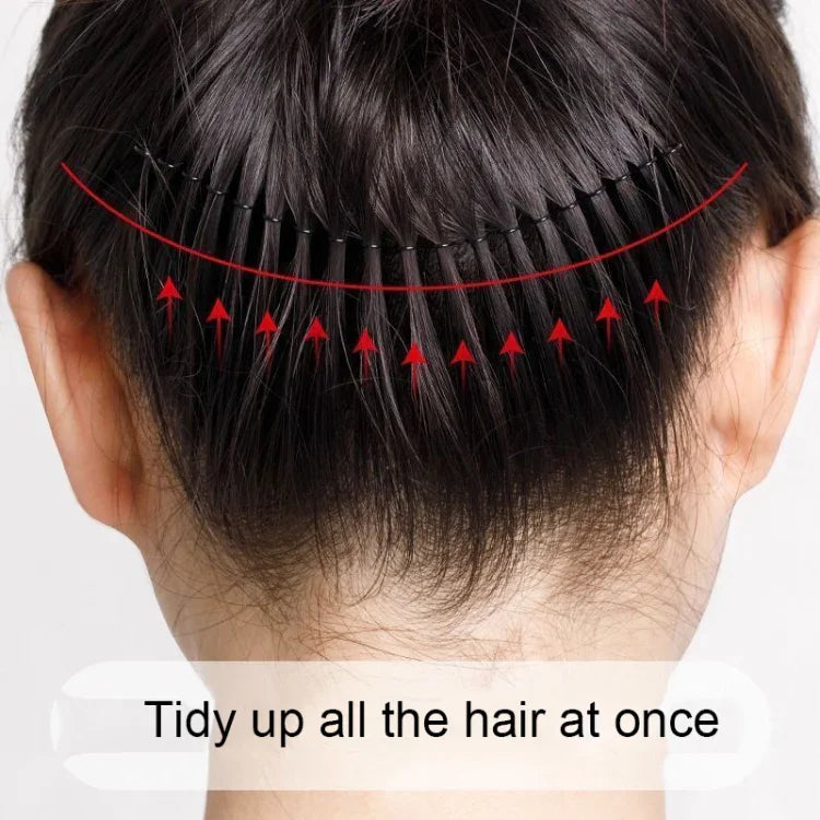 Acessórios para Cabelo Presilha Fixadora de Cabelo Faixa de Cabelo Pente Invisível para Penteado Redondo, A, B, C, D, E