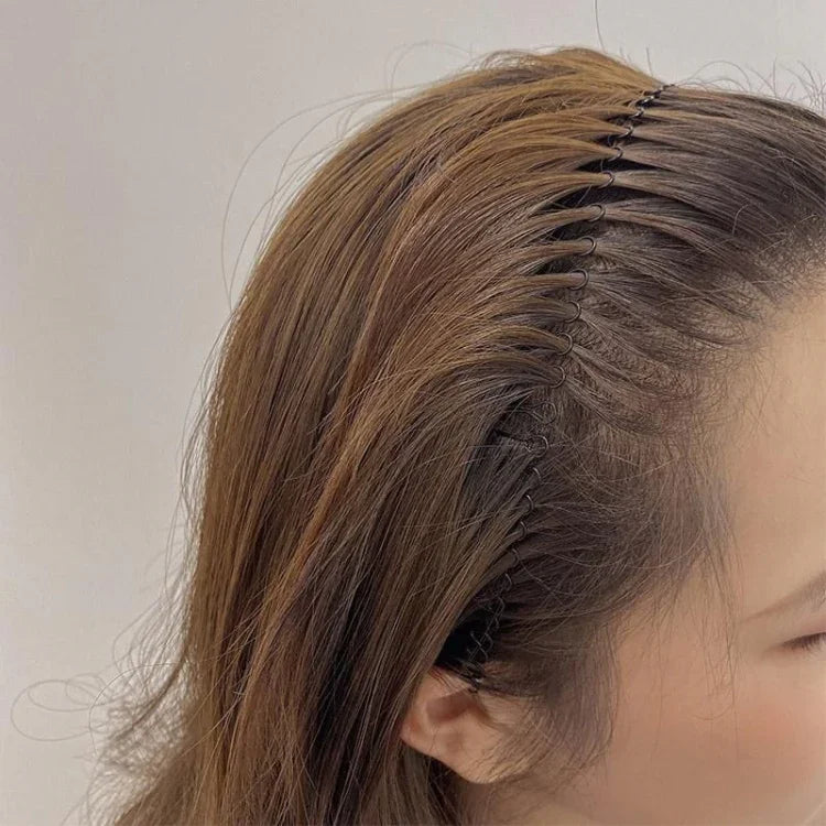 Acessórios para Cabelo Presilha Fixadora de Cabelo Faixa de Cabelo Pente Invisível para Penteado Redondo, A, B, C, D, E