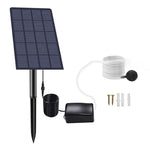 Bomba de Aeração Solar de 5V/2,5W com Acionamento Direto, Sem Bateria, Bomba de Oxigénio Solar para Lagoa de Peixes, Aerador para Lagoa de Peixes