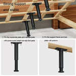 Suporte para Tabuleiro de Cama com Capacidade de Suporte de Peso, Pé de Suporte para Cama, 15cm, 18cm, 20cm