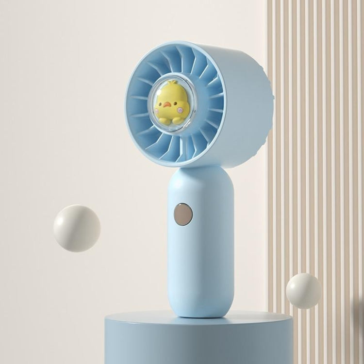 Ventoinha portátil pequena de bolso, rosa pato, azul pato, verde pato, branco pato, versão com revestimento em spray rosa, versão com revestimento em spray azul, versão com revestimento em spray verde, versão com revestimento em spray branco