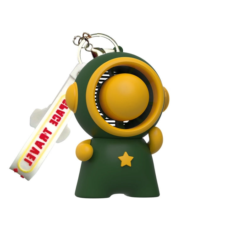 Ventoinha chaveiro pendente boneco astronauta