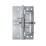 Fechadura de Porta Multifuncional de 4 Polegadas com Dobradiça de Fecho Automático, Cor Aço Prateado, Preto, Cor Aço Dourado