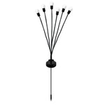 2 Conjuntos de Luzes de Vaga-lume Solares para Jardim Exterior de Natal Impermeáveis, 6 Cabeças Luz Quente, 6 Cabeças Luz Colorida, 8 Cabeças Luz Quente, 8 Cabeças Luz Colorida, 10 Cabeças Luz Quente, 10 Cabeças Luz Colorida