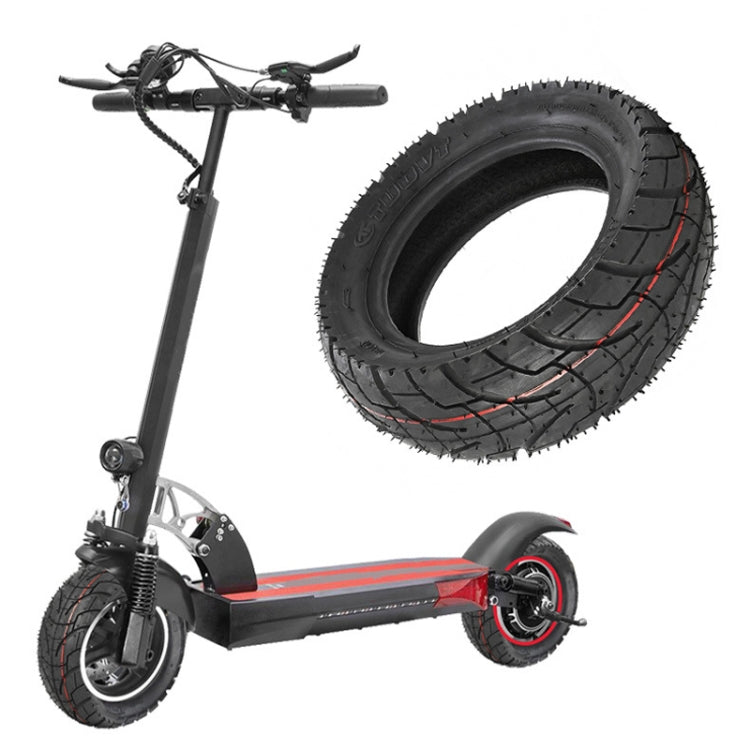 Para KUGOO M4 TUOVT 80/65-6.5 Pneus Externos à Prova de Explosão para Skateboard Elétrico de 10 polegadas, Pneu para Autoestrada, Pneu Todo-o-terreno