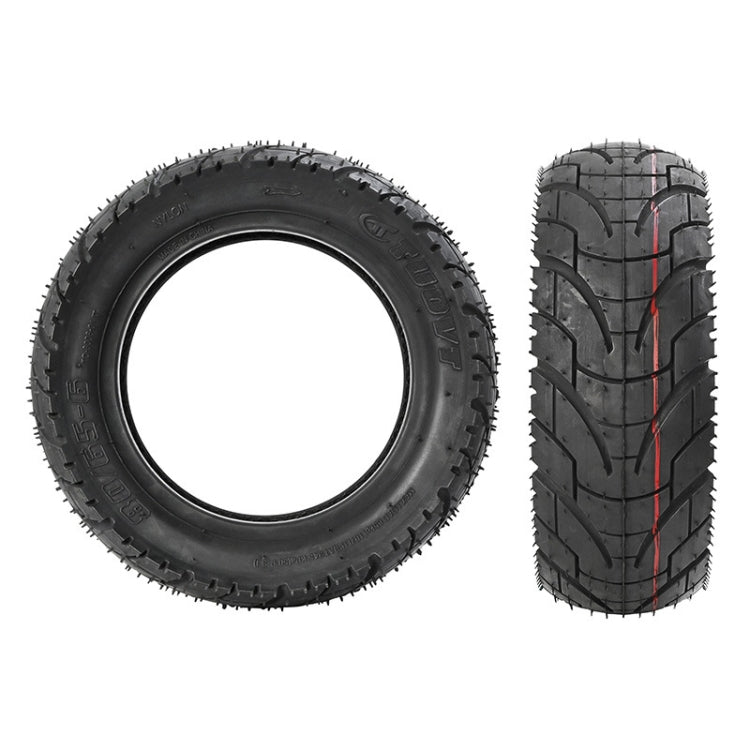 Para KUGOO M4 TUOVT 80/65-6.5 Pneus Externos à Prova de Explosão para Skateboard Elétrico de 10 polegadas, Pneu para Autoestrada, Pneu Todo-o-terreno
