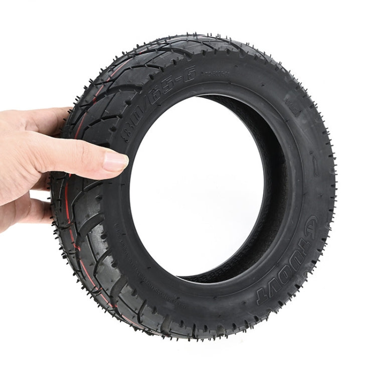Para KUGOO M4 TUOVT 80/65-6.5 Pneus Externos à Prova de Explosão para Skateboard Elétrico de 10 polegadas, Pneu para Autoestrada, Pneu Todo-o-terreno