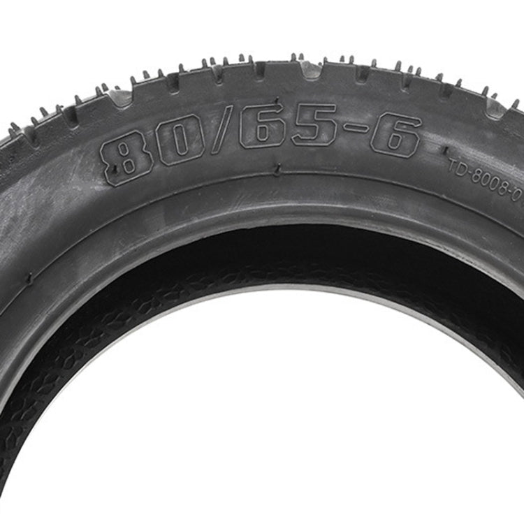 Para KUGOO M4 TUOVT 80/65-6.5 Pneus Externos à Prova de Explosão para Skateboard Elétrico de 10 polegadas, Pneu para Autoestrada, Pneu Todo-o-terreno