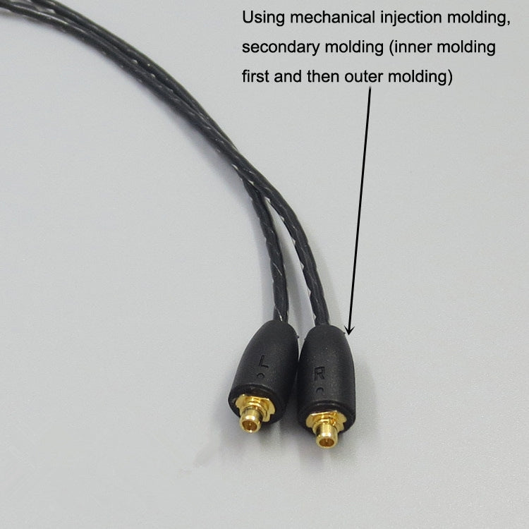 Cabo para Auriculares Shure MMCX / SE215 / SE425 / SE535 / SE846 / UE900 / Waston, ZS0073 Vermelho, ZS0073 Azul, ZS0073 Preto