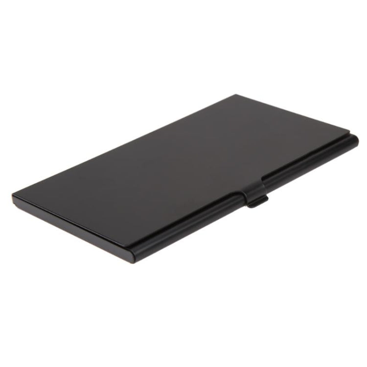 Caixa de Armazenamento para Cartões Micro SD de Alumínio 1SD+8TF com Pinos, 9 Slots para Cartão de Memória SD/SIM/TF, Preto, Prateado