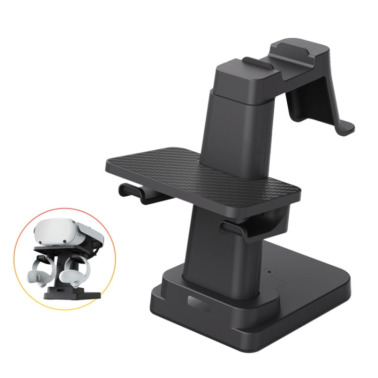 Suporte para Comando de Máquina Tudo-em-um de Ecrã de Cabeça VR para PICO4/Meta Quest/Rift S/HTC