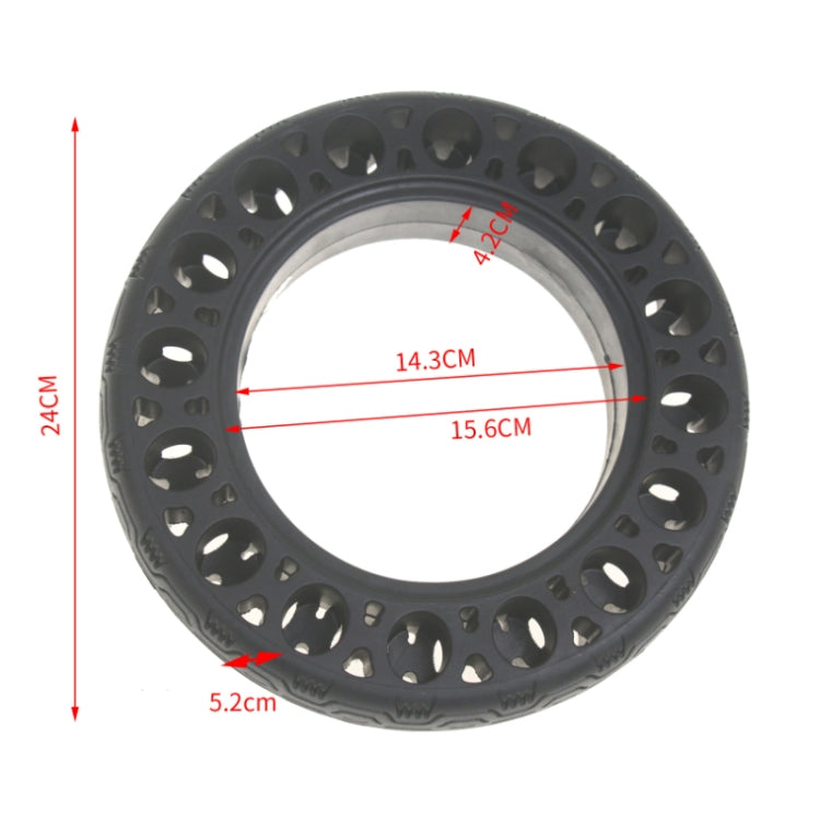 Para Segway G30 Max Pneu Sólido Run-flat de 10 polegadas F20 F30 F40 60/70-6.5 Pneu Oco