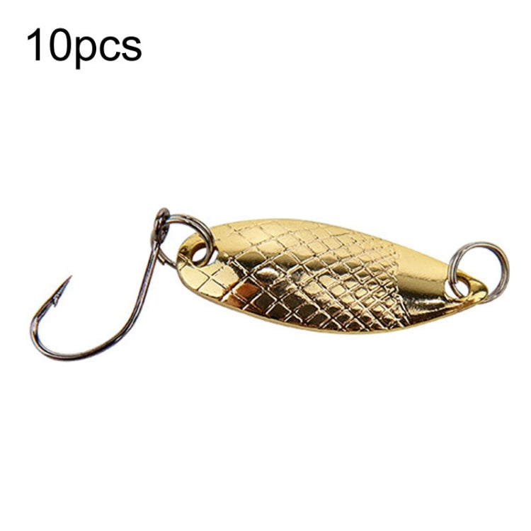 Iscas Falsas de Melão com Lantejoulas, Tipo Colher com Gancho Único, 10pcs 5g, 10pcs 3,5g, 10pcs 2,5g, 10pcs 2g Malha, 10pcs 2g Borboleta