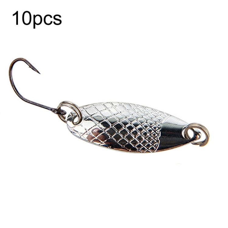 Iscas Falsas de Melão com Lantejoulas, Tipo Colher com Gancho Único, 10pcs 5g, 10pcs 3,5g, 10pcs 2,5g, 10pcs 2g Malha, 10pcs 2g Borboleta
