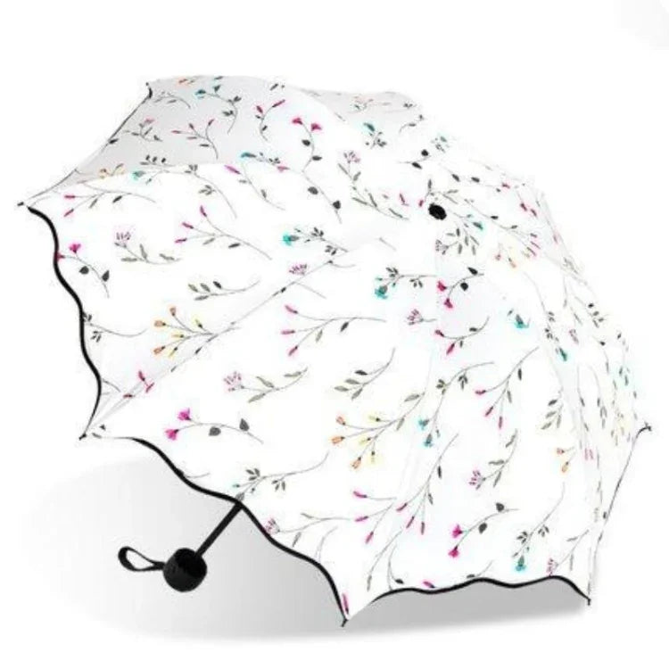Guarda-chuva Dobrável Simples de Duplo Propósito para Sol