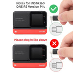 Microfone de Colar Sunnylife MC490 para Câmara de Movimento Gravação Wheat, Para DJI Action3/2, Para Insta360 ONE RS, Para Insta360 ONE X2/X3/1 inch 360 Edition