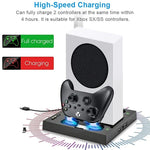 Iplay Para Xbox Series S Suporte de Arrefecimento para Comando Base de Carregamento