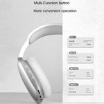Auriculares Bluetooth Sem Fios com Cancelamento de Ruído, Estéreo para Jogos