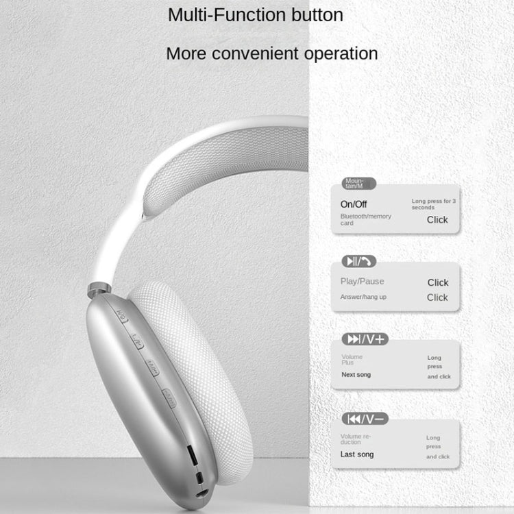 Auriculares Bluetooth Sem Fios com Cancelamento de Ruído, Estéreo para Jogos