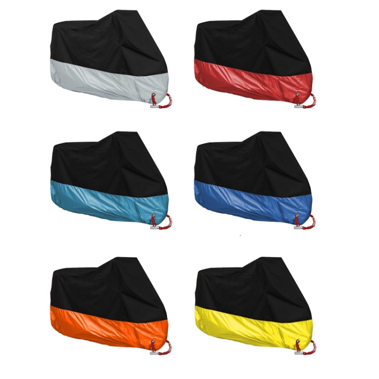 190T Motorcycle Rain Covers Dustproof Rain UV Resistant Dust Prevention Covers, M, L, XL, XXL, XXXL, XXXXL