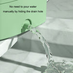 Mini Portable Folding Household Washing Machine Underwear Washer, Fruit Green, Fruit Green + Blue Light Antibacterial