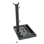 iplay para PS5 Base de Carregamento com Ventoinha de Arrefecimento para Comando de Jogo com Suporte para Disco, HBP-271