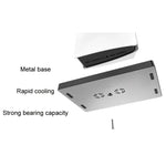 iplay para PS5 Base de Carregamento com Ventoinha de Arrefecimento para Comando de Jogo com Suporte para Disco, HBP-271