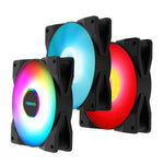 EVESKY cooler de água para CPU, ventoinha RGB, dissipador líquido integrado, radiador colorido 120 mm, RGB 120 mm, 240 mm, 360 mm