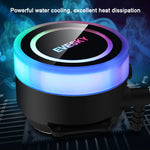 EVESKY cooler de água para CPU, ventoinha RGB, dissipador líquido integrado, radiador colorido 120 mm, RGB 120 mm, 240 mm, 360 mm