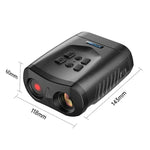 APEXEL Binóculos Portáteis com Ecrã LCD HD de 3 polegadas, Dispositivo Digital de Visão Noturna Infravermelha, APL-NV009