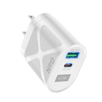 Carregador Rápido 65W GAN PD + QC3.0 para Telemóvel, Portátil e Computador, Cabeça de Carregamento Universal, Ficha UE Preta, Ficha UK Preta, Ficha EUA Preta, Ficha AU Preta, Ficha UE Branca, Ficha UK Branca, Ficha EUA Branca, Ficha AU Branca